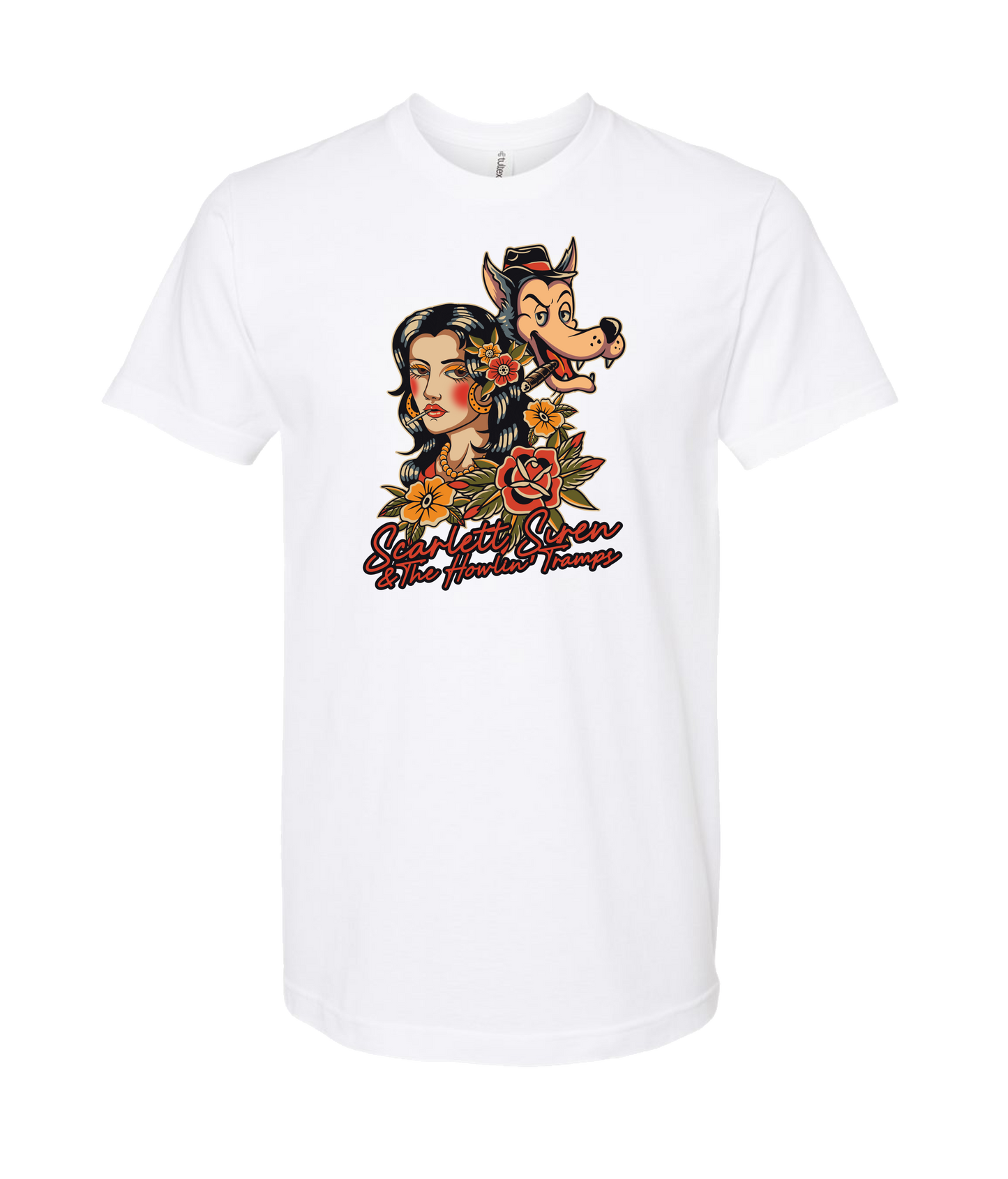 V-SSHTTOP - DESIGN 1 - White T-Shirt