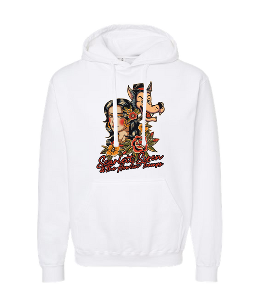 V-SSHTTOP - DESIGN 1 - White Hoodie