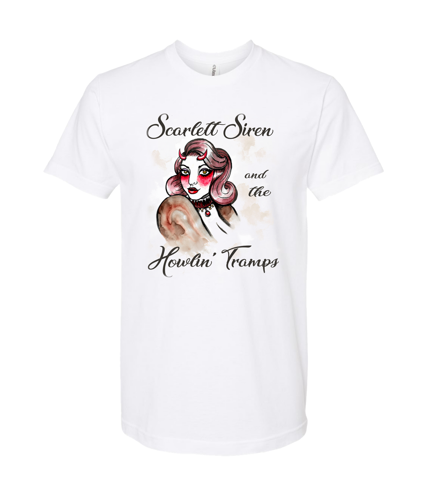 V-SSHTTOP - DESIGN 2 - White T Shirt