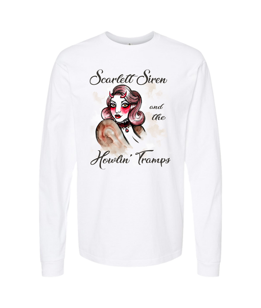 V-SSHTTOP - DESIGN 2 - White Long Sleeve T