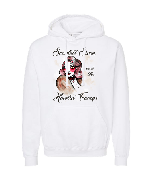 V-SSHTTOP - DESIGN 2 - White Hoodie