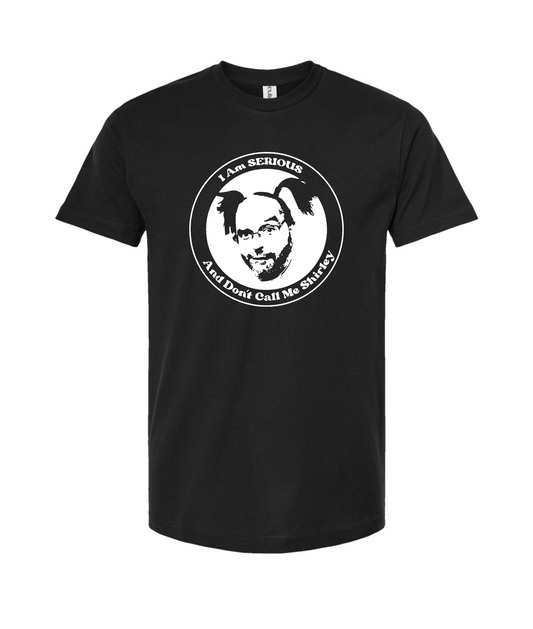 V-SSTOP - DESIGN 1 - Black T-Shirt