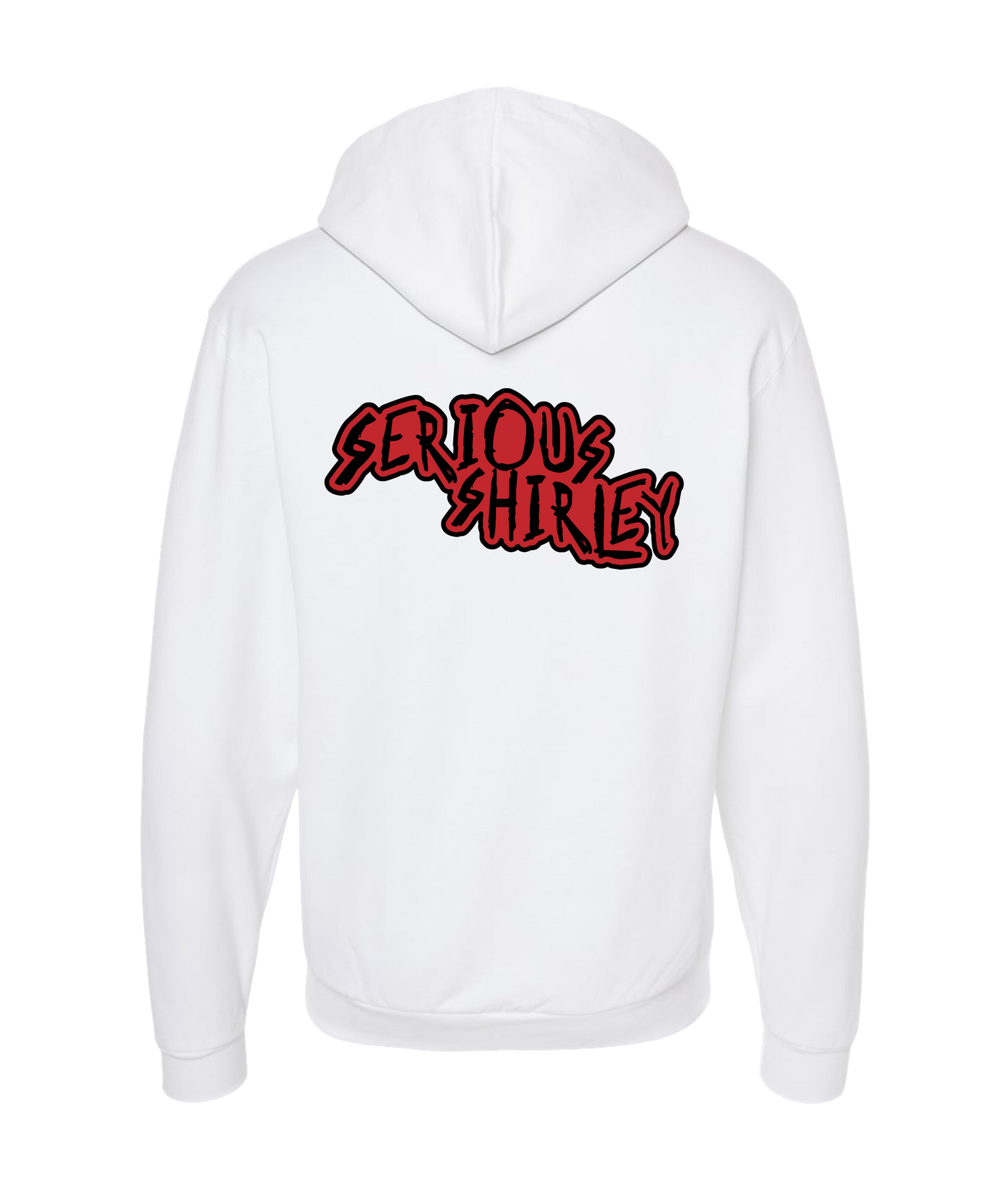 V-SSTOP - DESIGN 3 - White Zip Up Hoodie