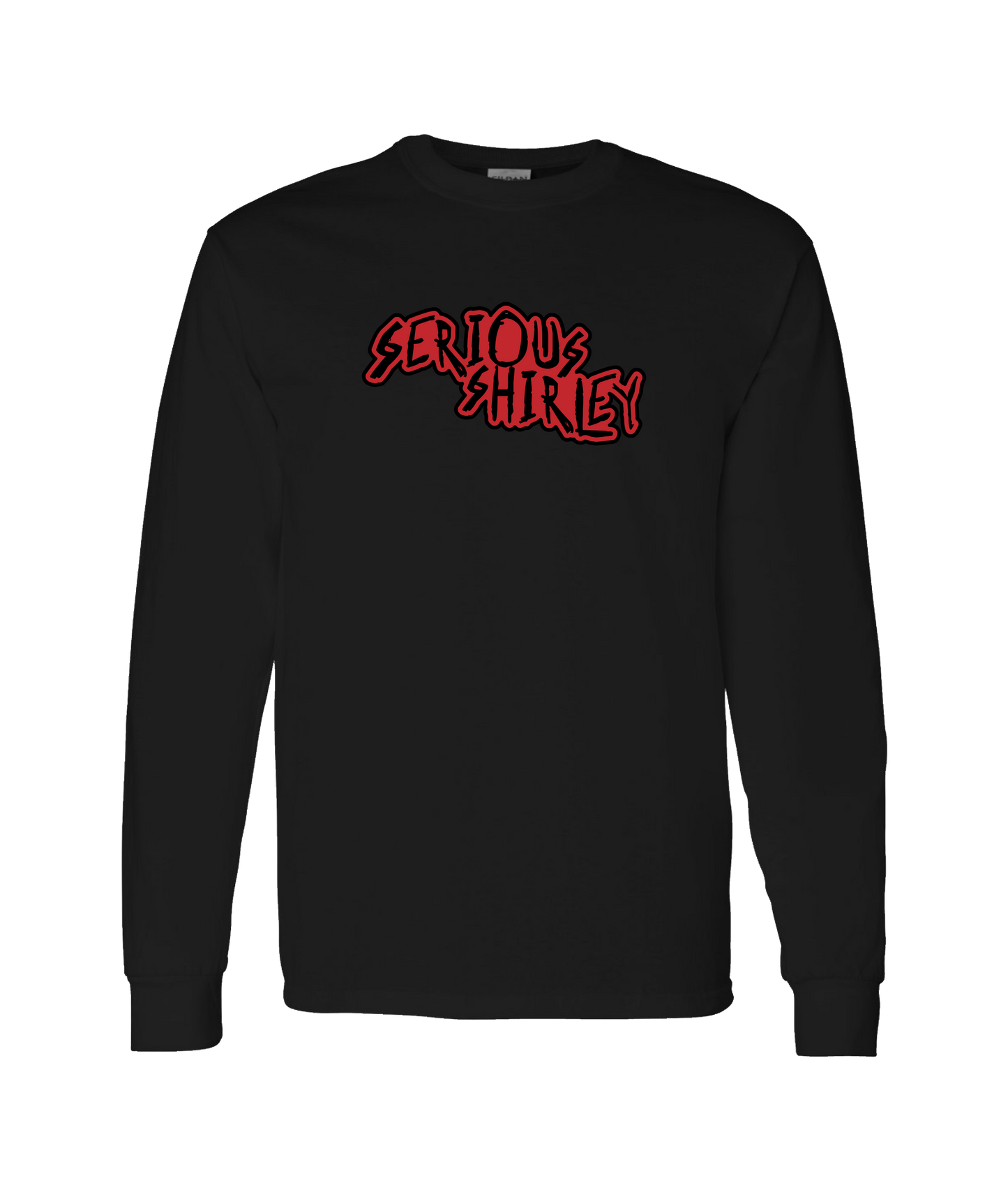 V-SSTOP - DESIGN 3 - Black Long Sleeve T