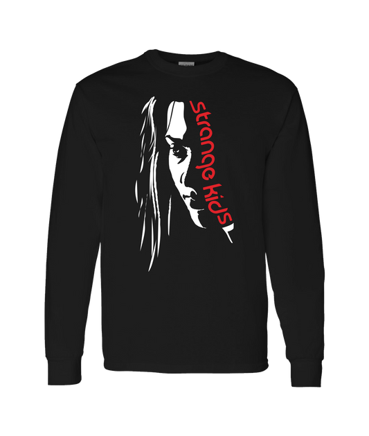 V-STKTOP - Silhouette - Black Long Sleeve T