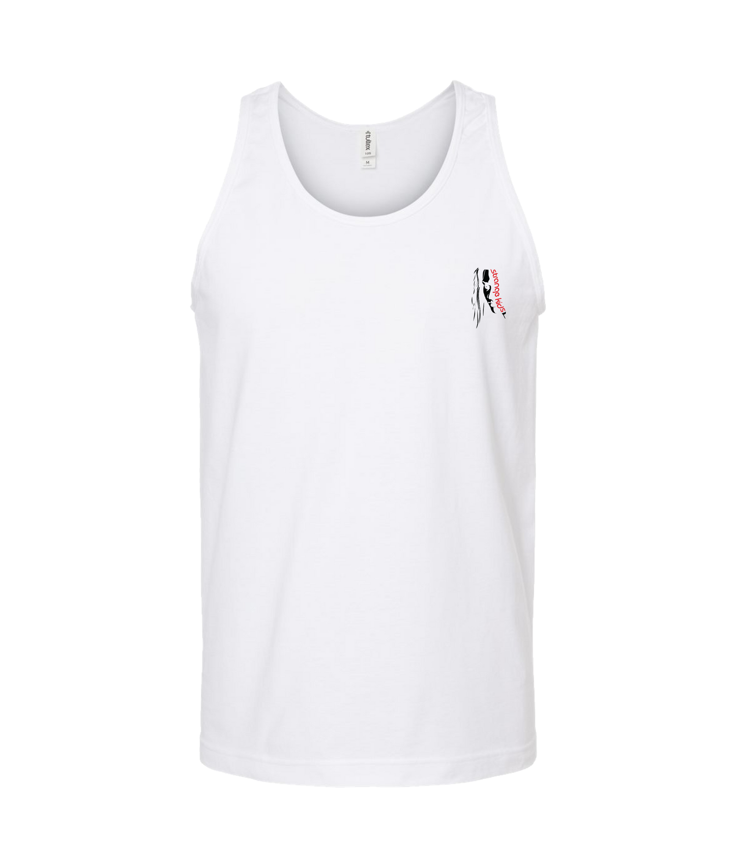 V-STKTOP - Silhouette - White Tank Top
