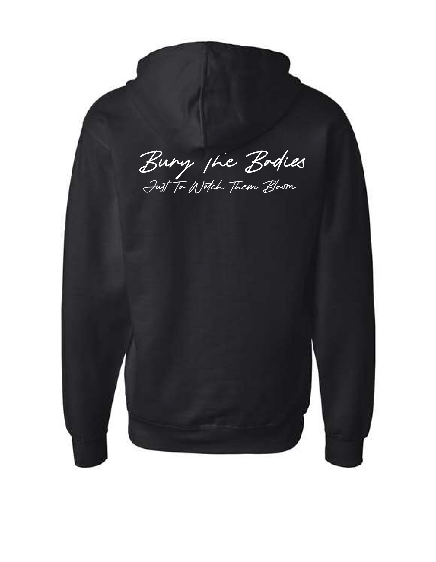V-STKTOP - Bury The Bodies - Black Zip Up Hoodie