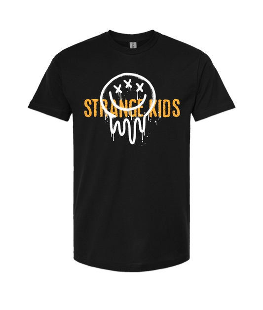 Strange Kids - Smile Mid - Black T-Shirt