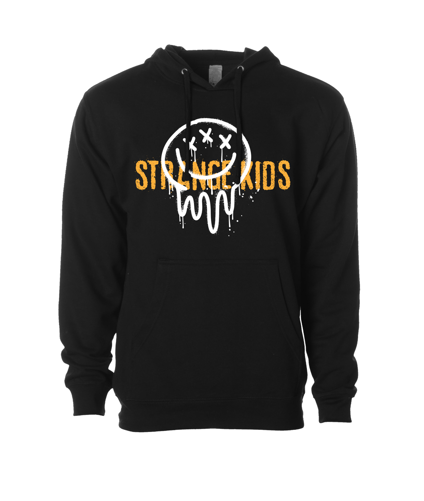 Strange Kids - Smile Mid - Black Hoodie