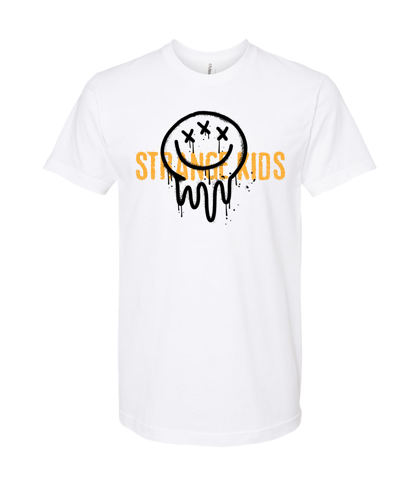 Strange Kids - Smile Mid - White T-Shirt