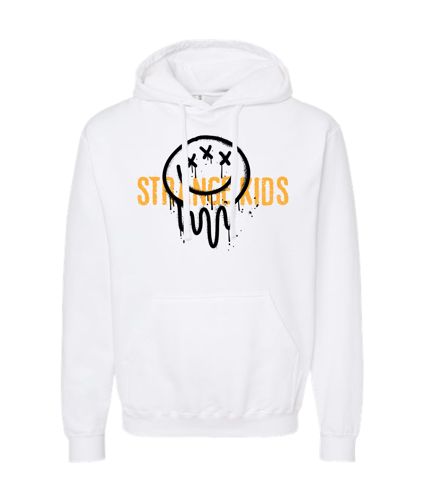 Strange Kids - Smile Mid - White Hoodie