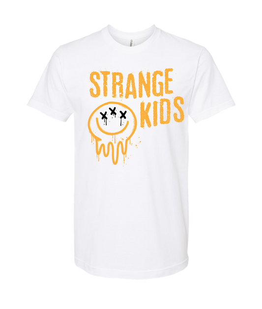 Strange Kids - Smile Stacked - White T-Shirt