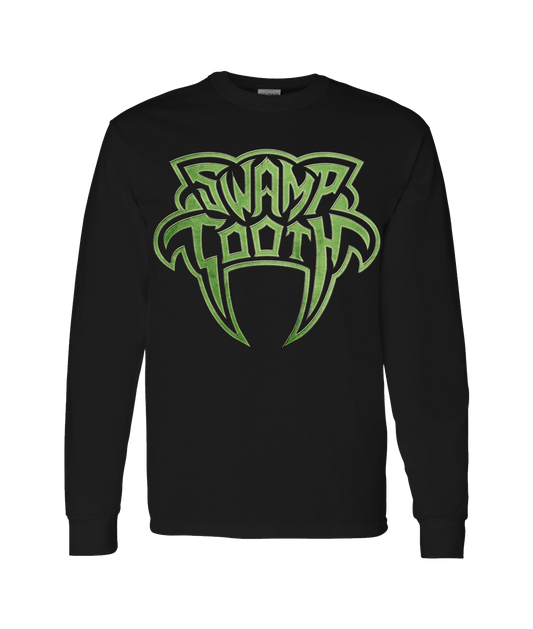 Swamp Tooth - Logo - Black Long Sleeve T