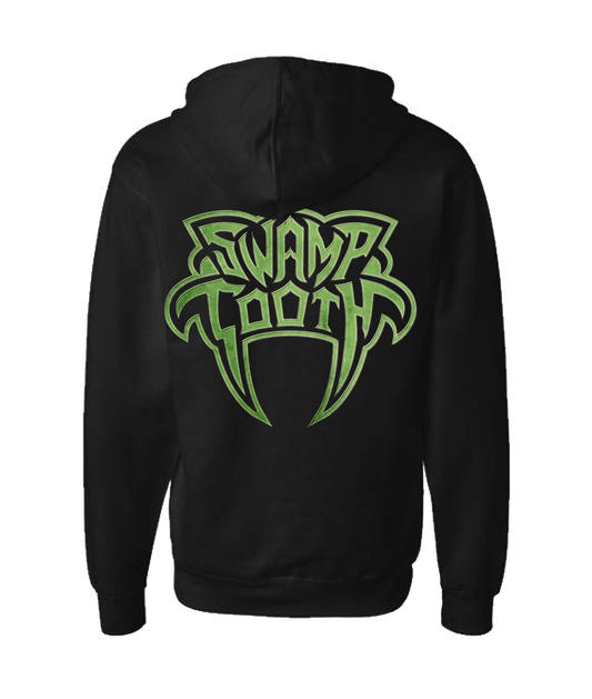 Swamp Tooth - Logo - Black Zip Up Hoodie