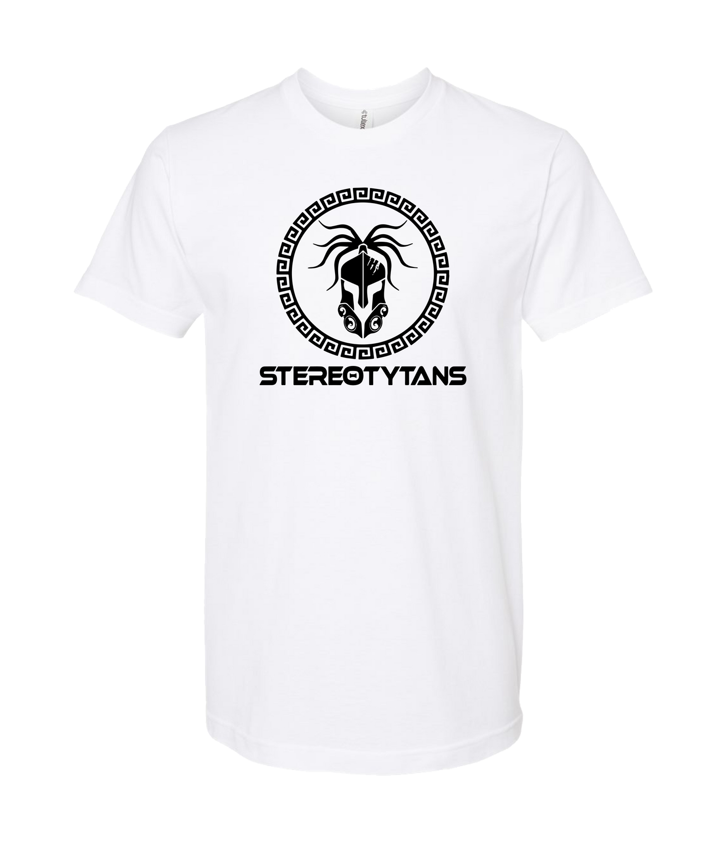 Stereotytans - Circle Logo - White T Shirt