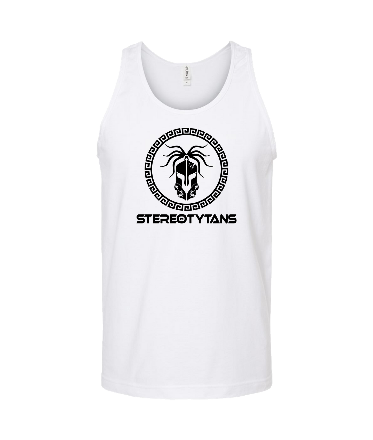 Stereotytans - Circle Logo - White Tank Top