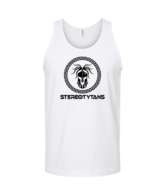 Stereotytans - Circle Logo - White Tank Top