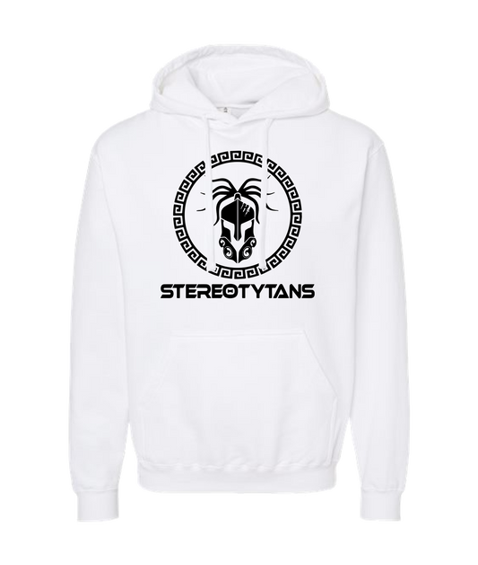 Stereotytans - Circle Logo - White Hoodie