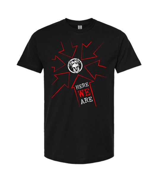 V-STTOP - HERE WE ARE - Black T-Shirt