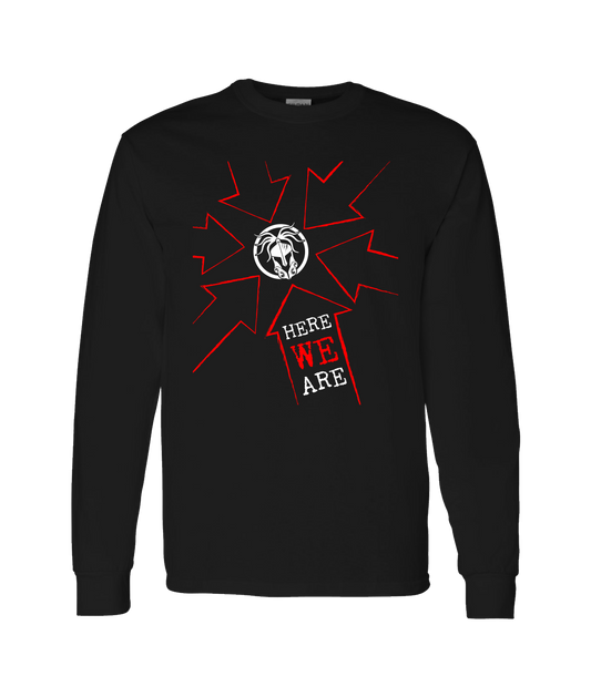 Stereotytans - HERE WE ARE - Black Long Sleeve T