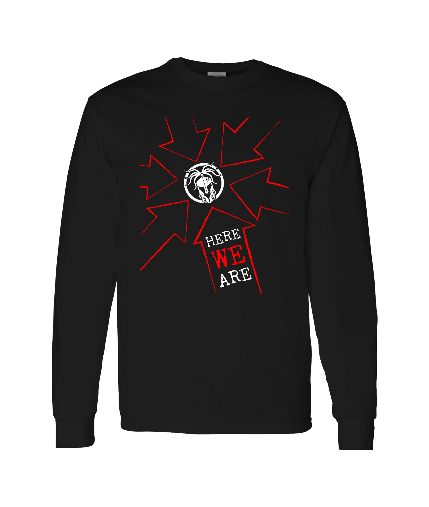 Stereotytans - HERE WE ARE - Black Long Sleeve T