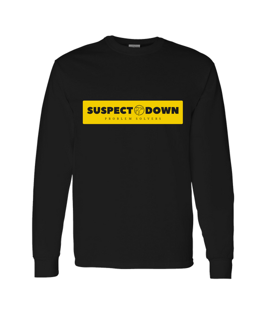 V-SUDTOP - PROBLEM SOLVERS - Black Long Sleeve T