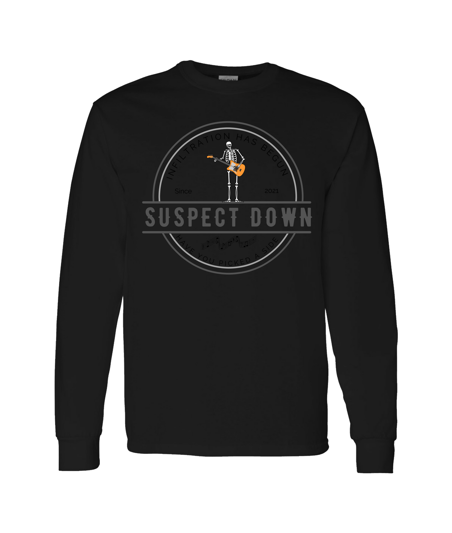 V-SUDTOP - INFILTRATION - Black Long Sleeve T