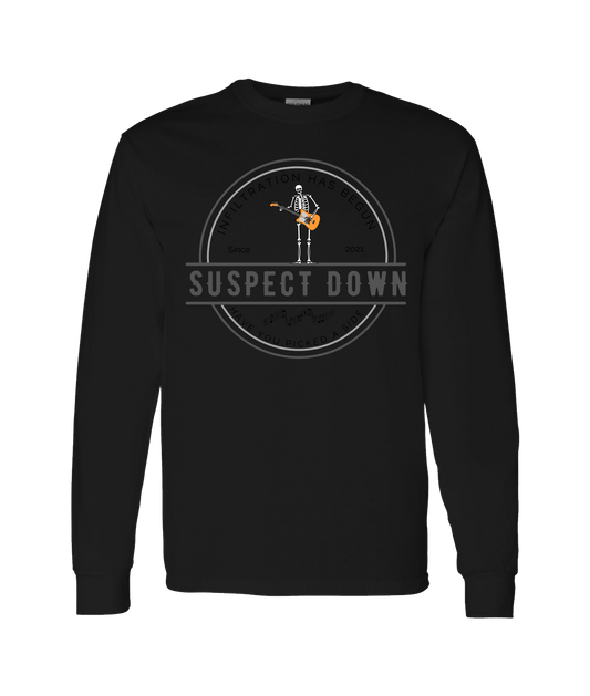 V-SUDTOP - INFILTRATION - Black Long Sleeve T