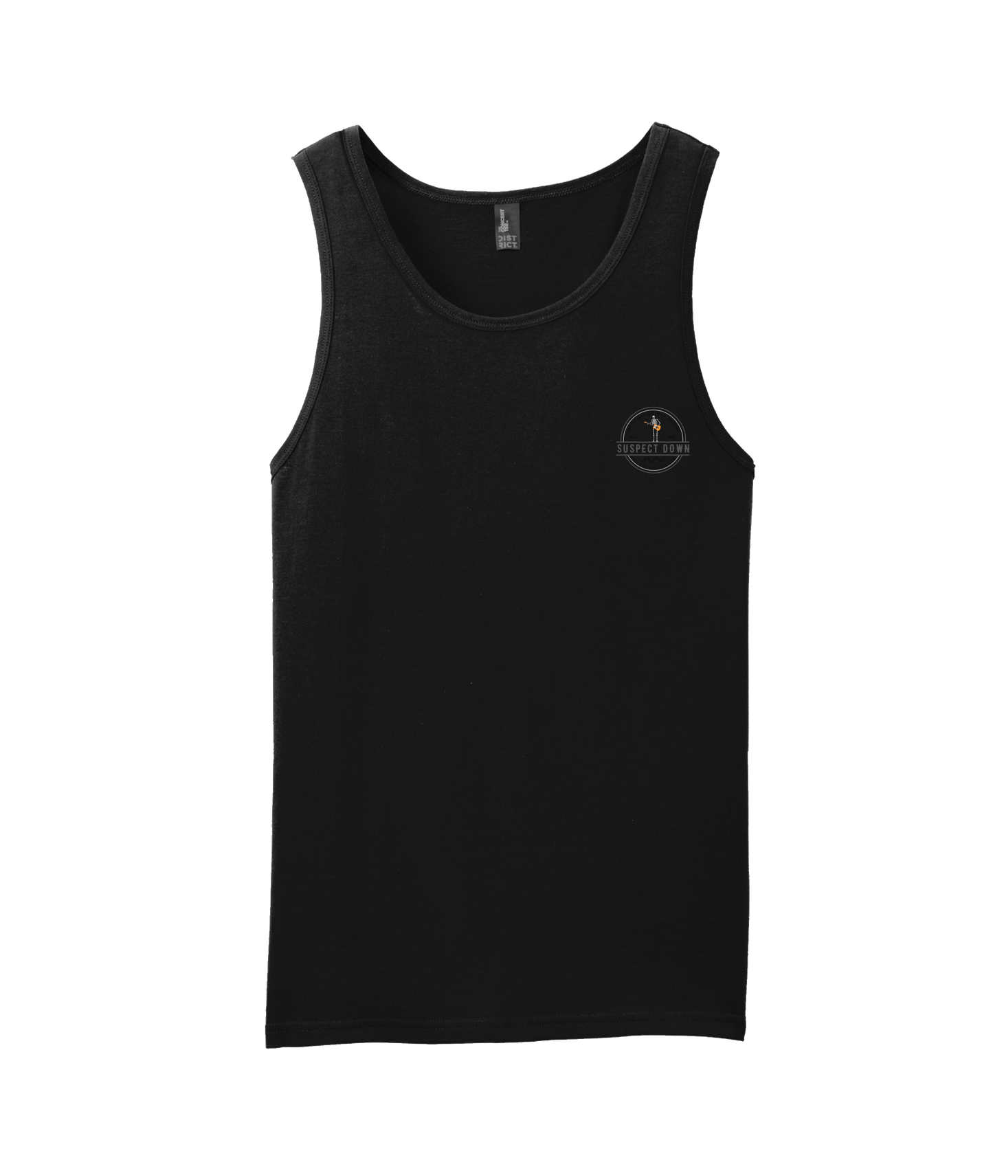 V-SUDTOP - INFILTRATION - Black Tank Top