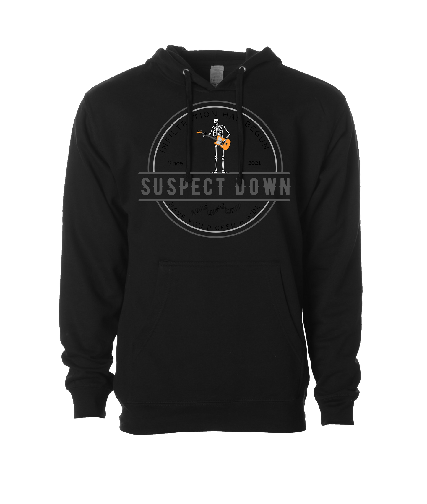 V-SUDTOP - INFILTRATION - Black Hoodie