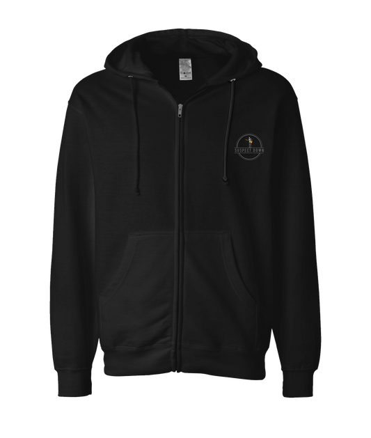 V-SUDTOP - INFILTRATION - Black Zip Up Hoodie