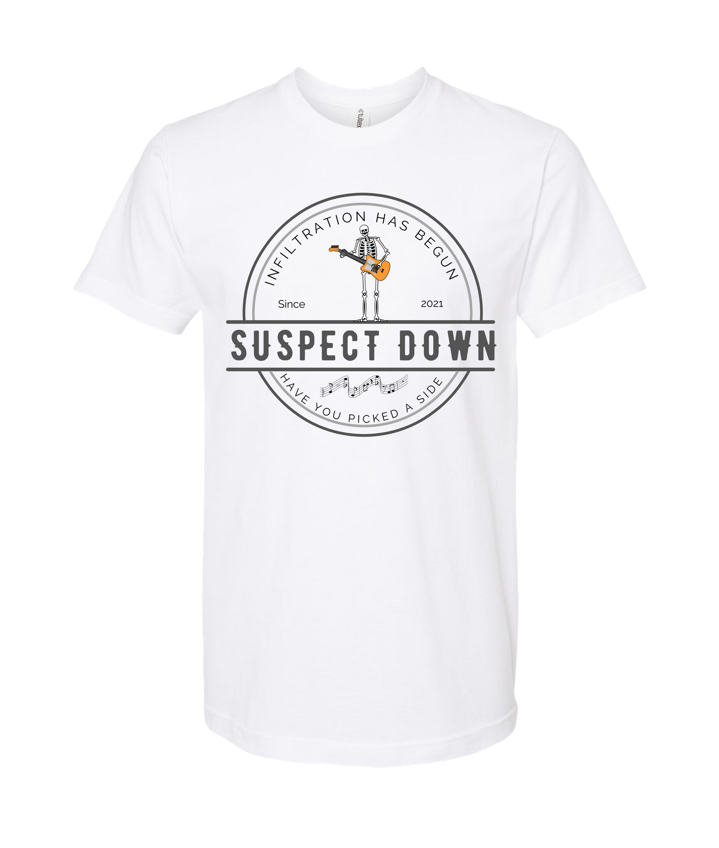 V-SUDTOP - INFILTRATION - White T Shirt