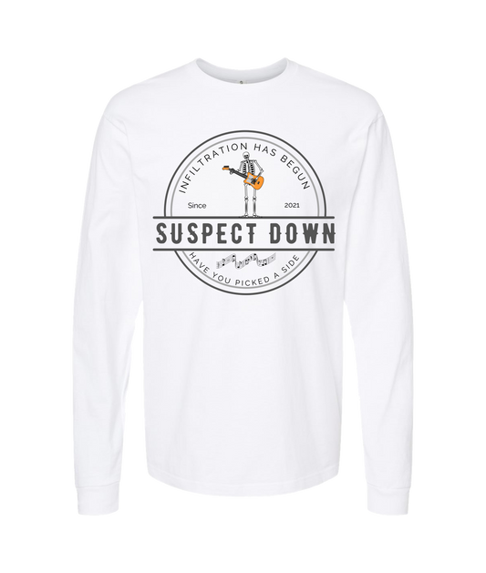 V-SUDTOP - INFILTRATION - White Long Sleeve T
