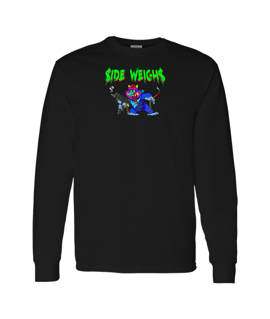 Side Weighs - Spitz - Black Long Sleeve T