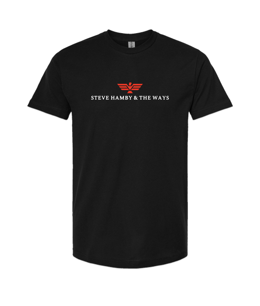 Steve Hamby & The Ways - Logo - Black T Shirt