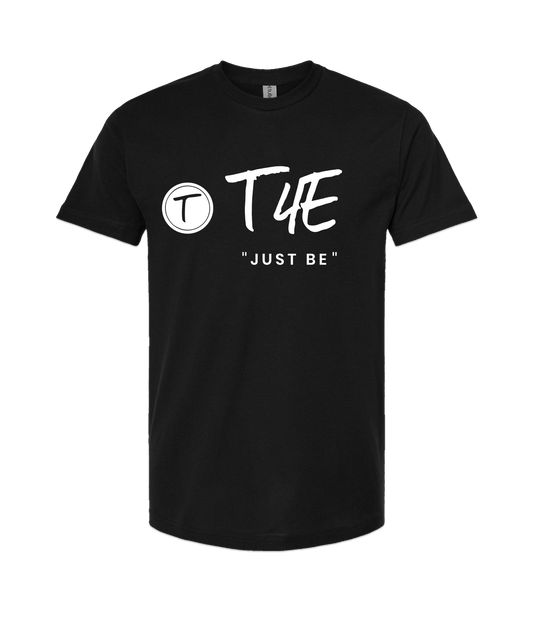 V-T4ETOP - JUST BE - Black T-Shirt