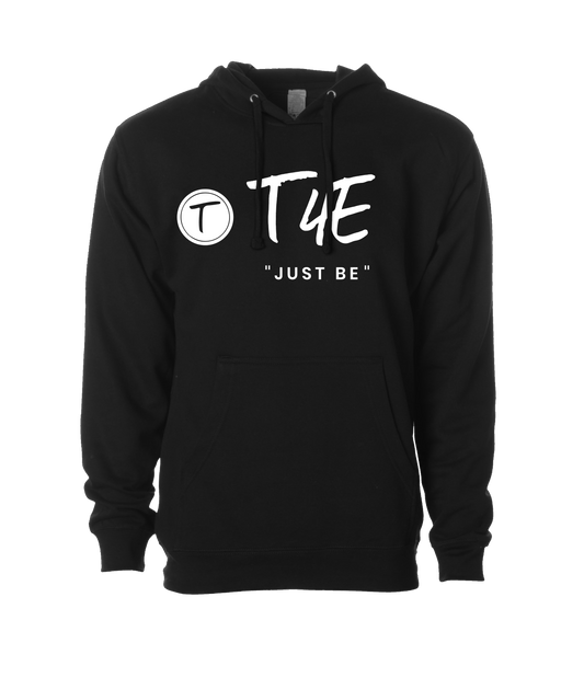 V-T4ETOP - JUST BE - Black Hoodie