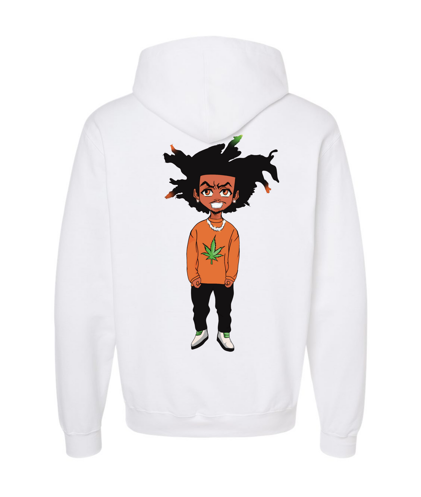 TAKCALB MERCH - Larry 2Key - White Hoodie