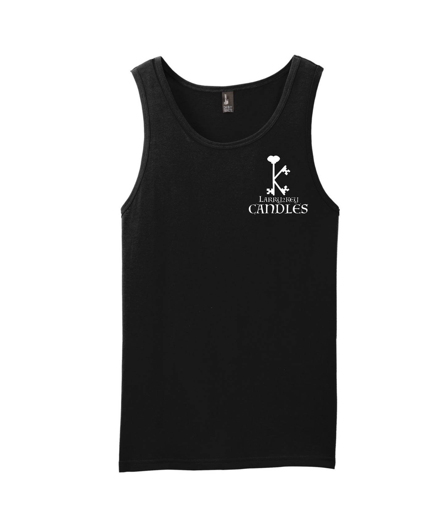 TAKCALB MERCH - Larry 2Key - Black Tank Top