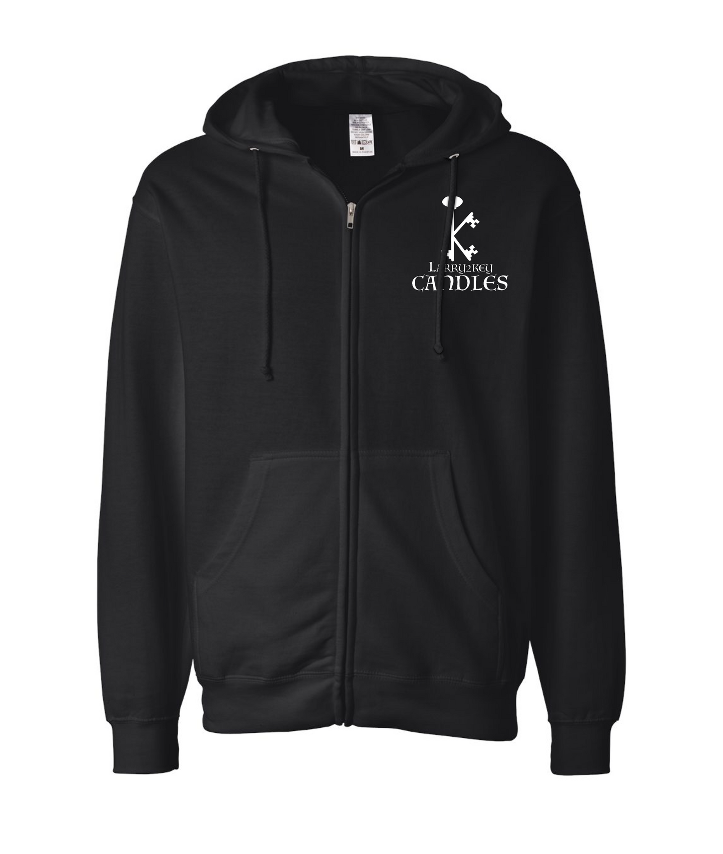V-TAKCTOP - Larry 2Key - Black Zip Up Hoodie