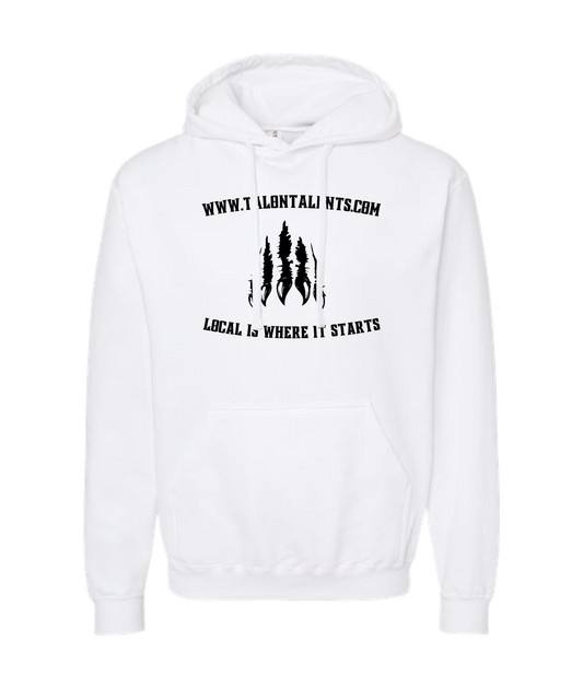 V-TALTOP - LIWIS - White Hoodie