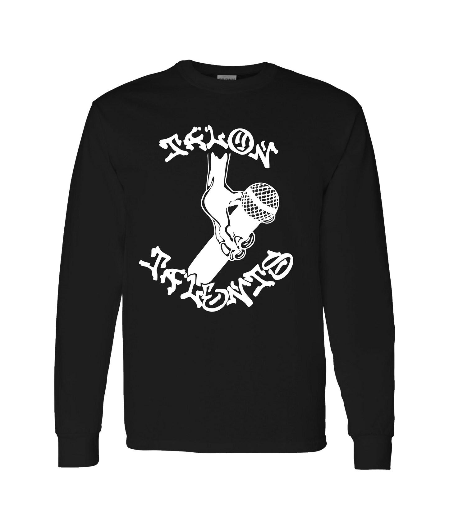 Talon Talents - TALON MIC - Black Long Sleeve T