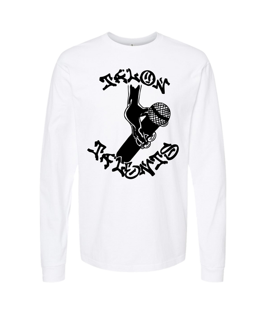 V-TALTOP - TALON MIC - White Long Sleeve T