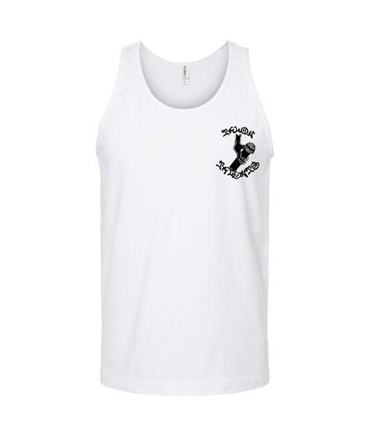 V-TALTOP - TALON MIC - White Tank Top