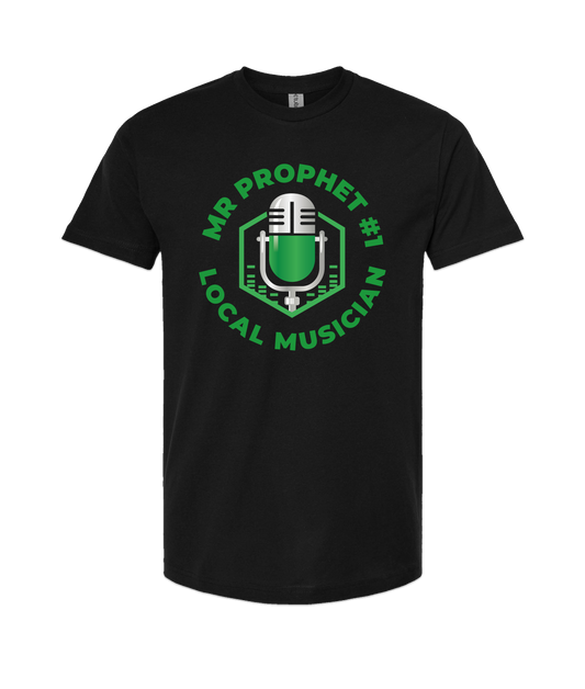 V-TALBTOP - MR PROPHET - Black T-Shirt