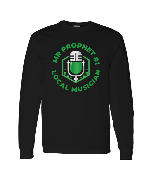 V-TALBTOP - MR PROPHET - Black Long Sleeve T