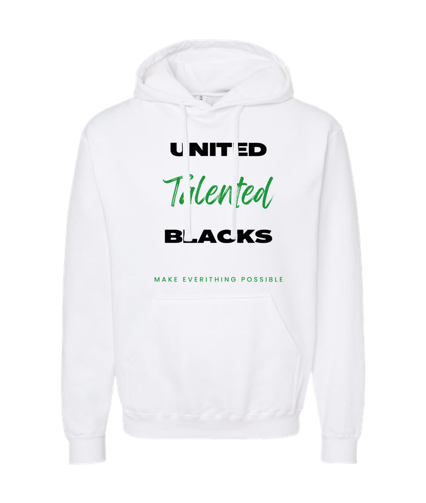 V-TALBTOP - MAKE EVERYTHING POSSIBLE - White Hoodie
