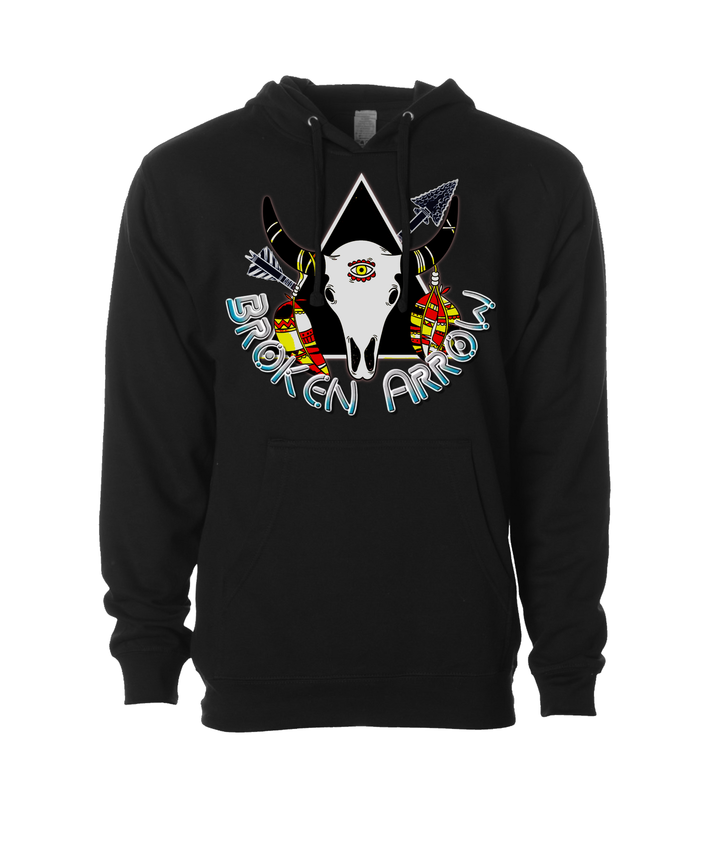 V-TBBATOP - Broken Arrow 1 - Black Hoodie