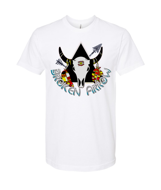 V-TBBATOP - Broken Arrow 1 - White T Shirt