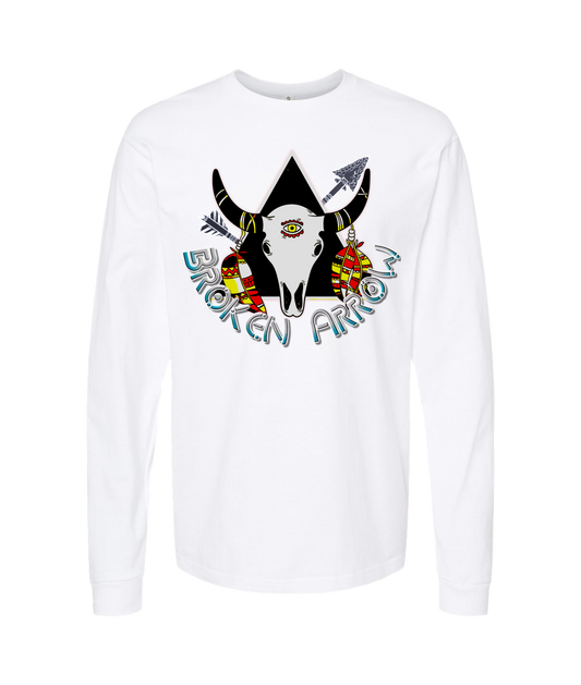 V-TBBATOP - Broken Arrow 1 - White Long Sleeve T